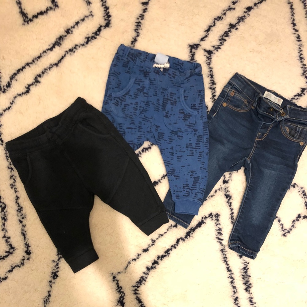 Zara baby boy 6-9 month pants
